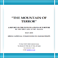 THE MOUNTAIN OF TERROR report